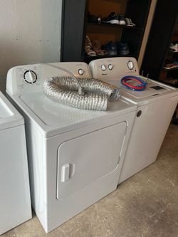 Washer and dryer set