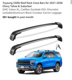 New Tuyoung 330 lb roof rack cross bar