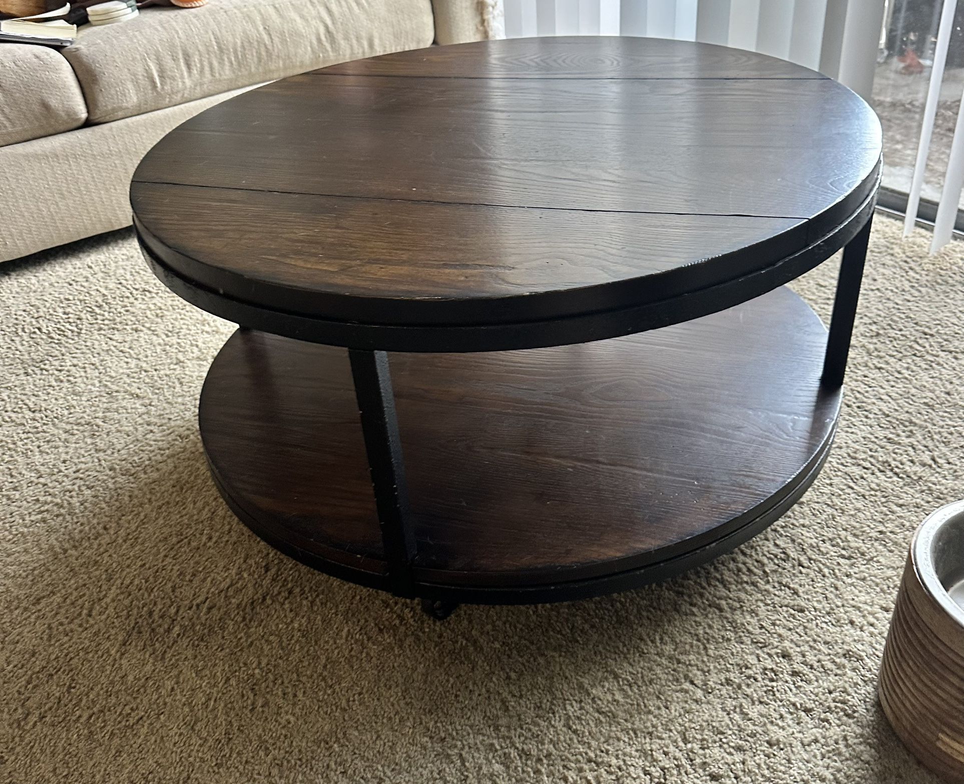 Modern Wood Coffee Table 