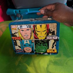 Marvel Comics Super Heroes Tin Box