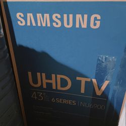 (NU 6900) Samsung UHD TV 43” NU 6900