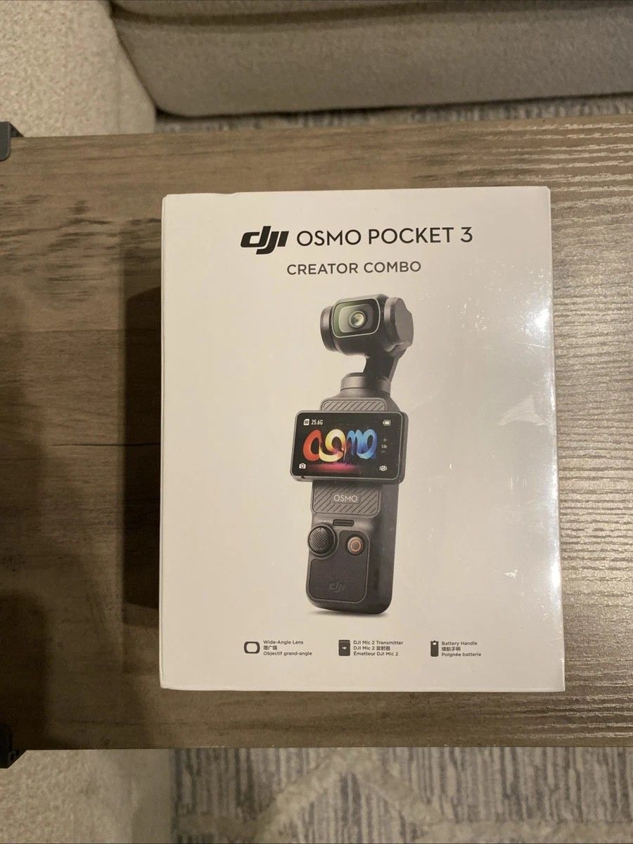 DJI Osmo Pocket 3 Camera Creator Combo (Factory Sealed) - With Extras