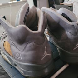 Jordan 5 Wolf Grey Size 13