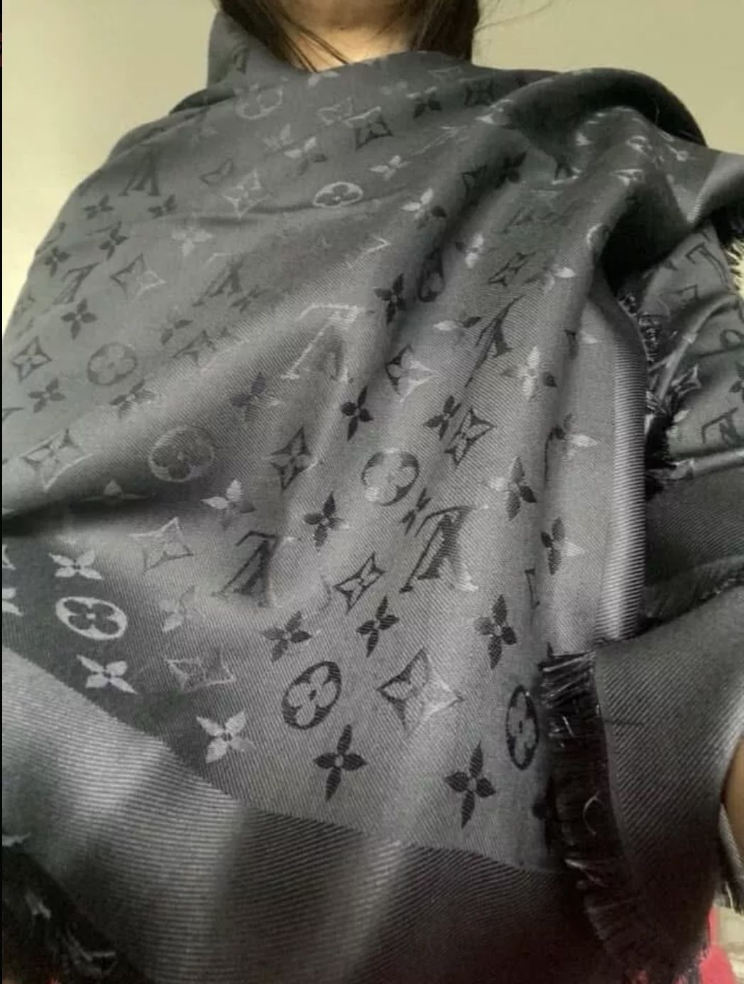 LV scarf (Black)