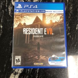 Resident Evil  Biohazard Ps4 