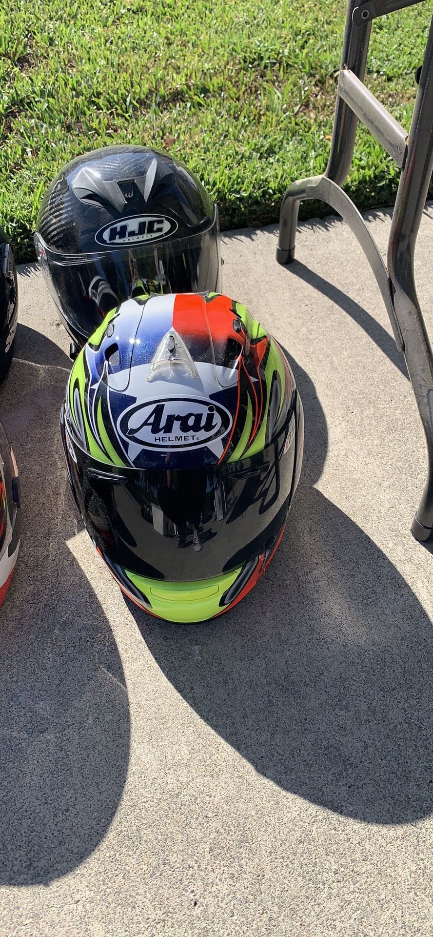 Arai motorcycle helmet