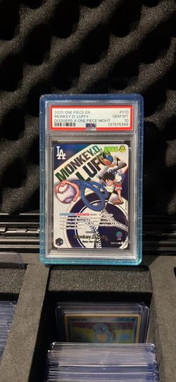 One Piece X Dodgers Luffy - PSA 10