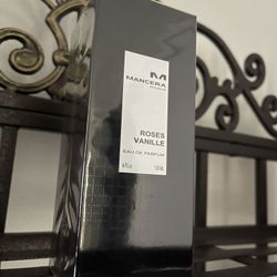 MANCERA PARIS ROSES VANILLE EAU DE PARFUM 4 FLoz 120 ML