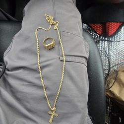 10k Gold Chain And Ring Asking 1400 Both 
