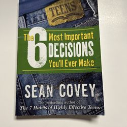 The six most important decisions you’ll ever make book
