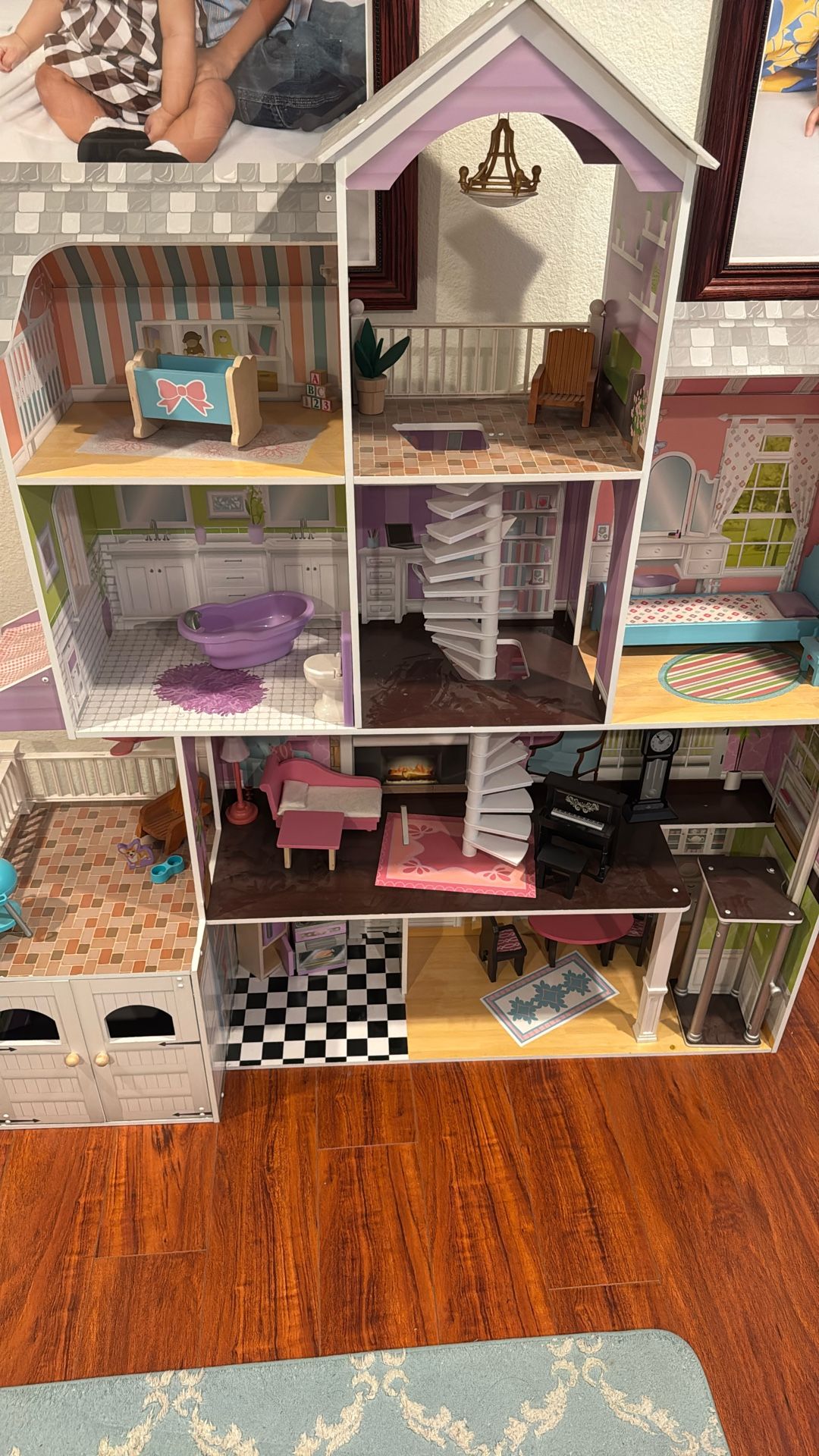 Pre-built Miniature Doll House (Costco Bought)