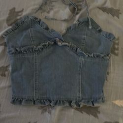 CUTE JEAN TOP