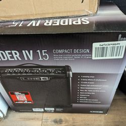 Line 6 Spider Iv 15 15W 1X8 Guitar Combo Amp