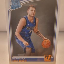 Beautiful DONRUSS Rated Rookie " LUKA DONCIC "  This card is  definitely  ready to be graded!!!!