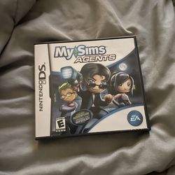 My sims agents ds game