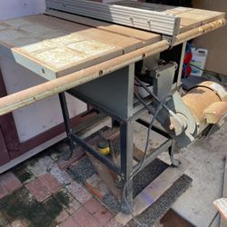 Big And Heavy Duty Table Saw