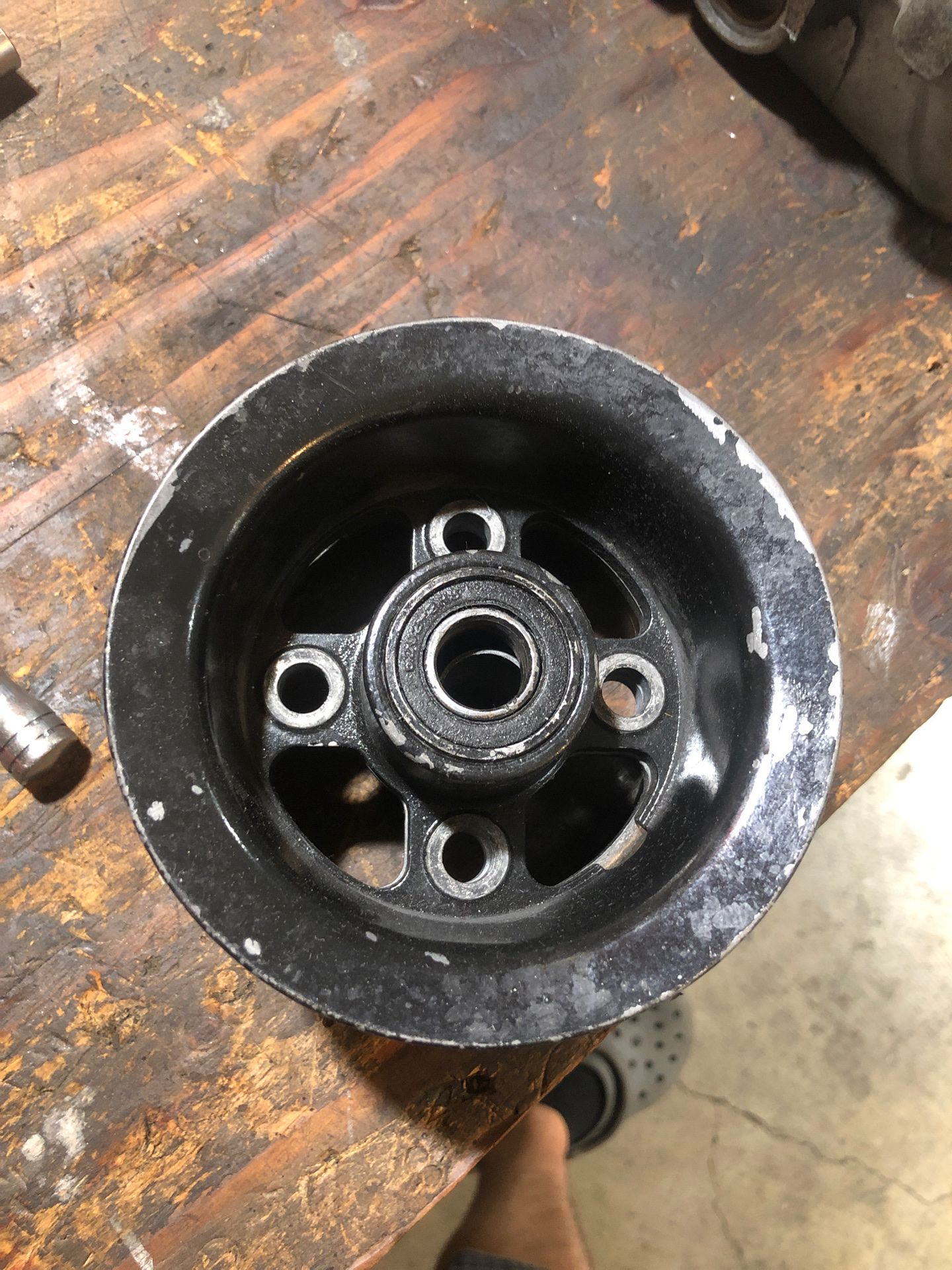 Big foot rim goped wheel