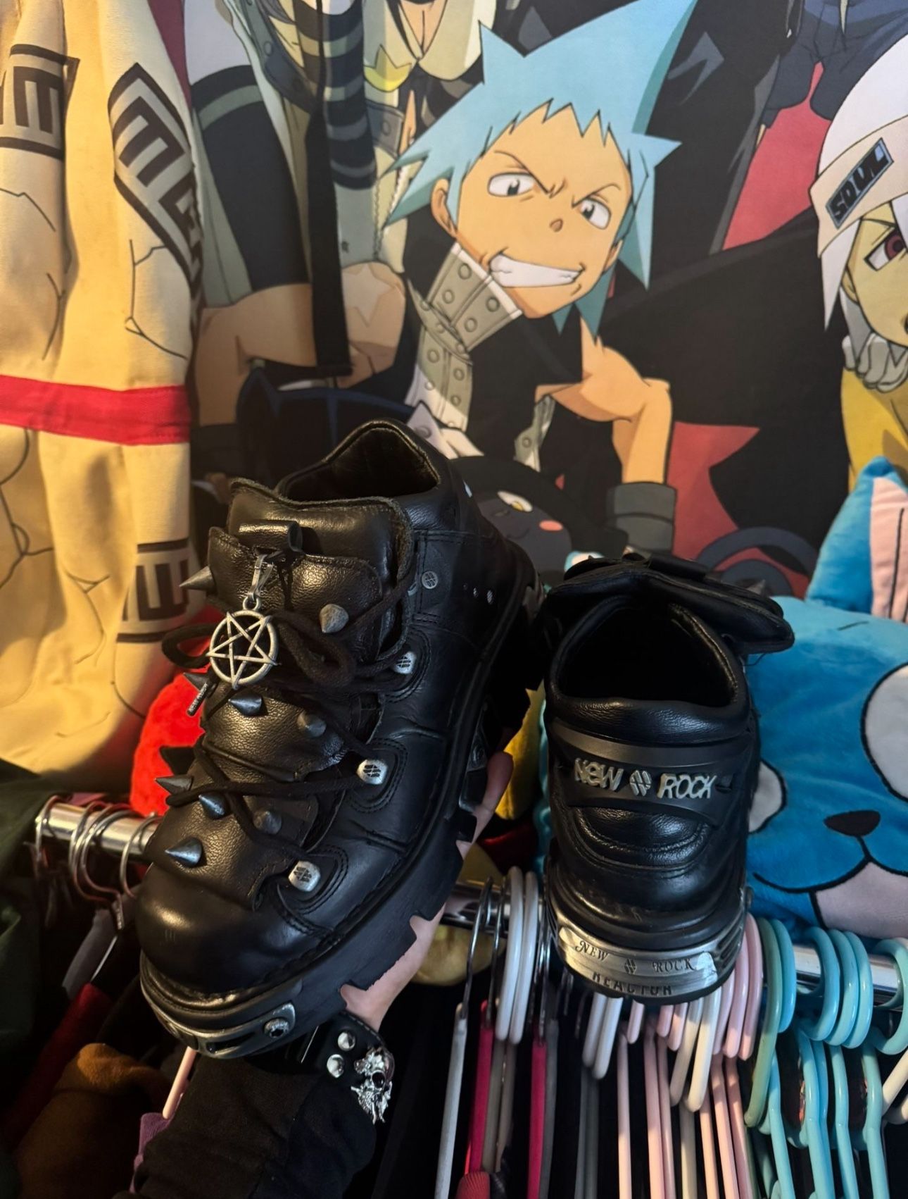New Rocks Grunge Emo Y2K Shoes