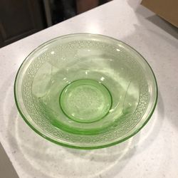 Uranium Glass Bowl