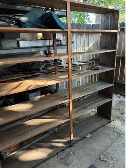 Wood shelving?