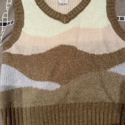 Knit Sweater Vest Size 7-8 Years