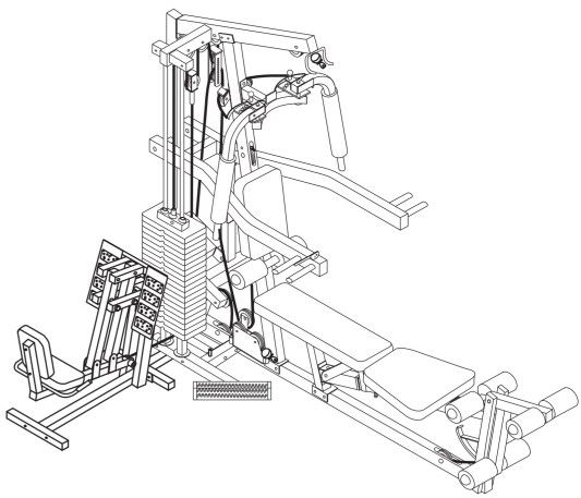 Body Craft Strata Home Gym FREE