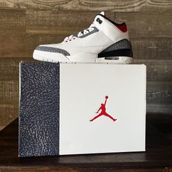 Jordan 3 Retro denim New Size 10