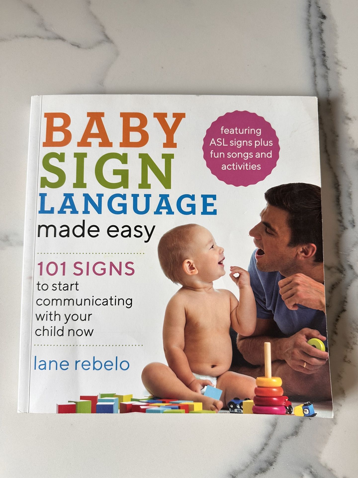 Baby sign language book