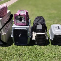 Dog Car Seat Carriers, Crates And Pen