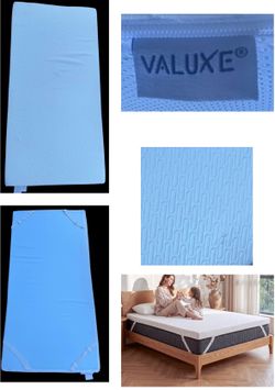 Gel memory foam 3” mattress topper twin xl