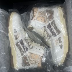 AMIRI SKELETON HIGH TOP SIZE 10