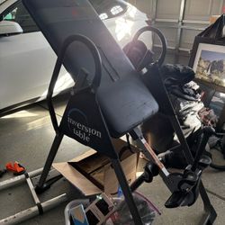 Iron man-  Inversion table