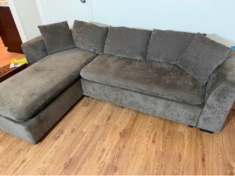 Couch (Small) brown sectional for sale