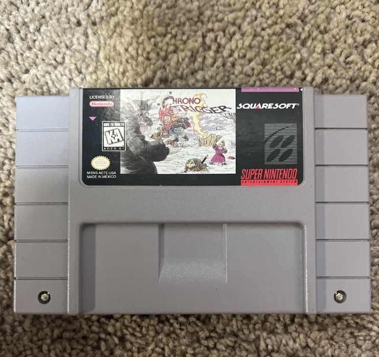 chrono trigger SUPER NINTENDO & Super authentic