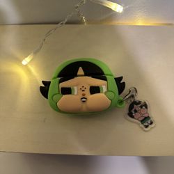 Crybaby Powerpuff girls Cute Case Silicone For AirPods Pro 1 And 2 ( US seller✅)