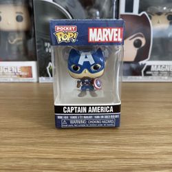 Funko Pocket Pop Marvel Captain America - Great Condition 