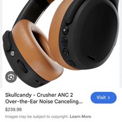 Skull Crusher ANC Noise Cancelling Headphones 