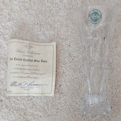 Lenox Crystal Bud Vase New
