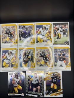 NFL AFC North 69 Card Lot - Steelers, Browns, Bengals, Ravens - 69 Cards!