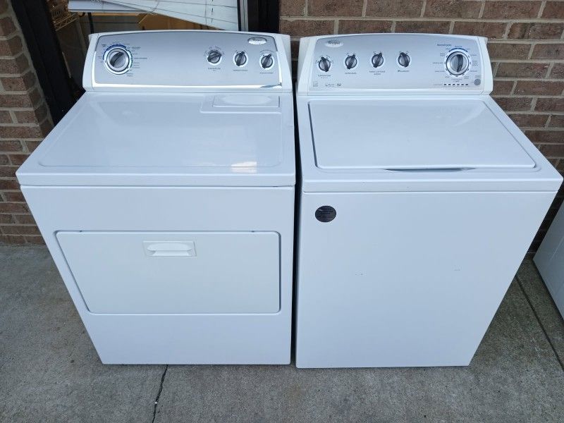WHIRLPOOL WASHER AND DRYER 