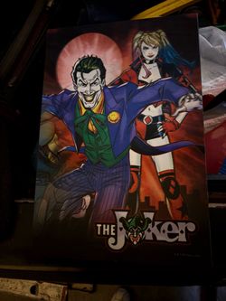 Batman And Joker picture frame