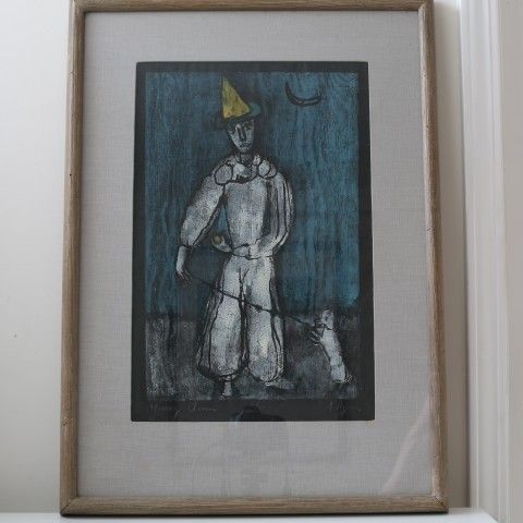 Anne Ryan limited edition print “Young Clown” 2/30
