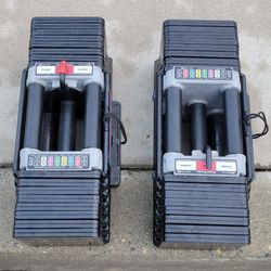 90 lb Powerblock Elite Adjustable Dumbbells 