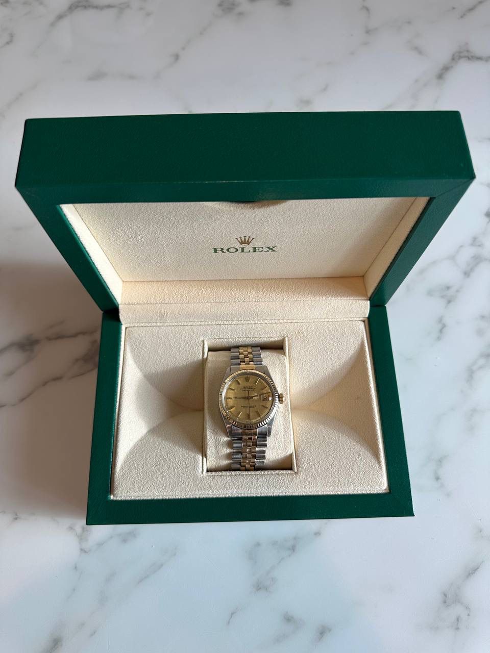Rolex DATEJUST Two Tone 36mm Rare Dial