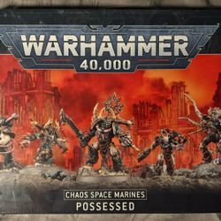 BRAND NEW - Warhammer 40k - Chaos Space Marine - Possessed - SEALED 
