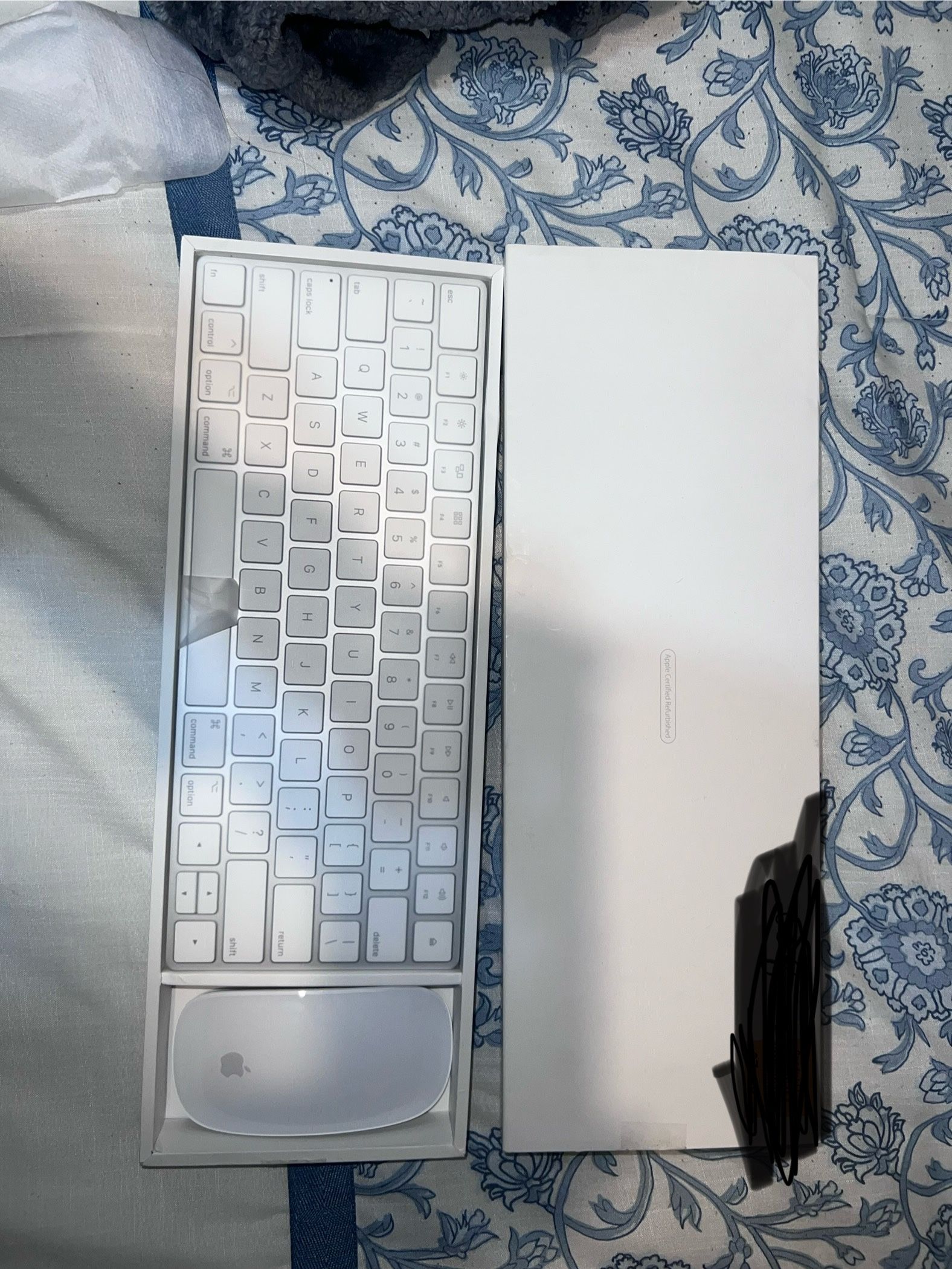 Brand New Apple Certified Refurbished Keyboard And Mouse