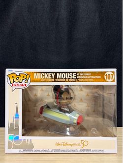 Funko Pop! Vinyl: 50th Anniversary Walt Disney World Mickey Mouse at the Space Mountain  Attraction #107
