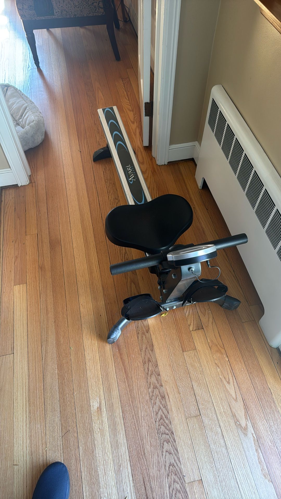 Working rowing machine