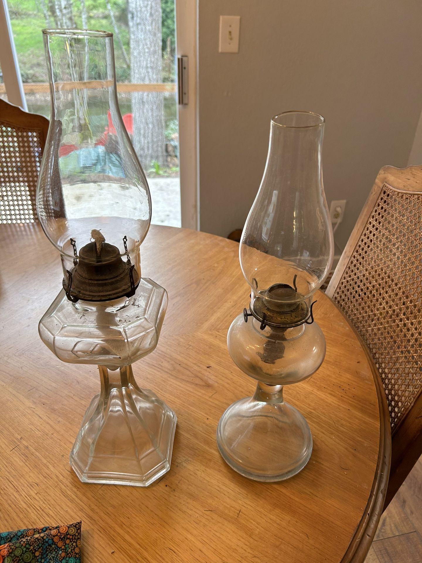 Antique Hurricane Lamps