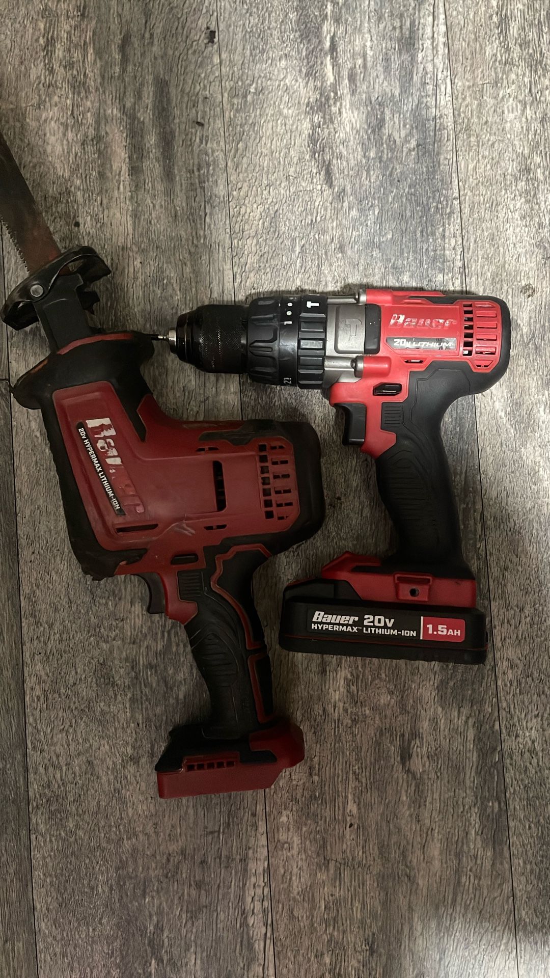 Bauer Drill And Saw
